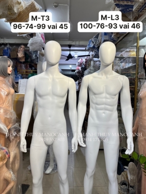 Manocanh Nam Nguyên Người Đầu Trứng Cao Cấp Size M & L 